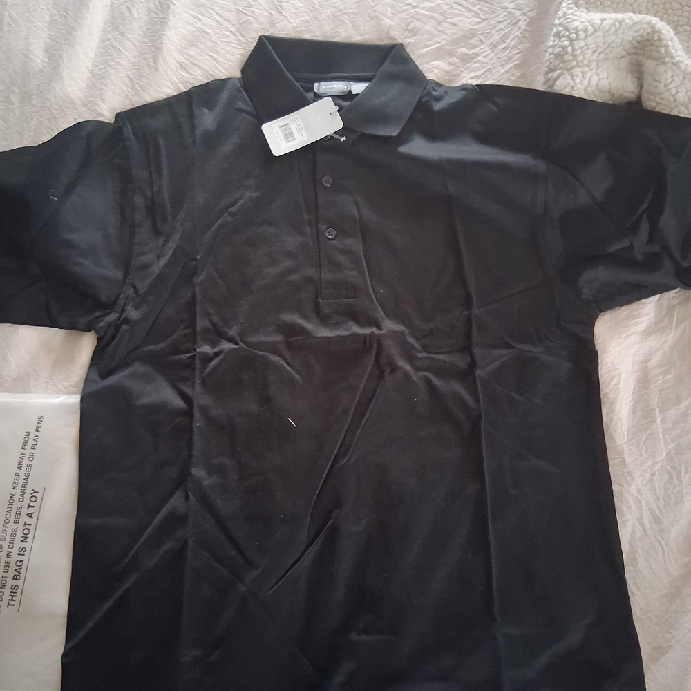 Classic Black Polo Shirt for Men